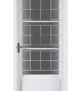 Porta Social Com Postigo 215X85 Aço Pintado